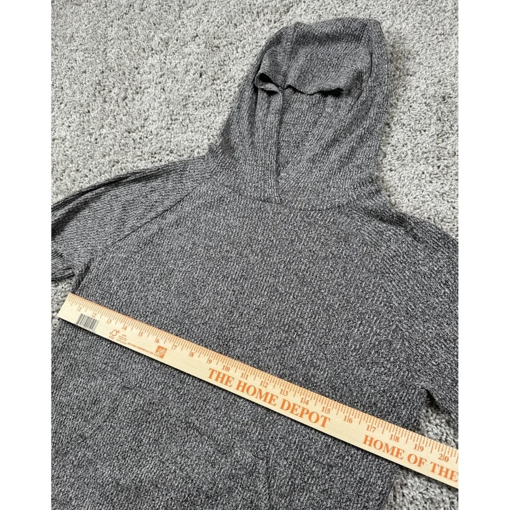Athleta Girl‎ Hoodie Pullover Heathered Gray Performance Athletic XL 14